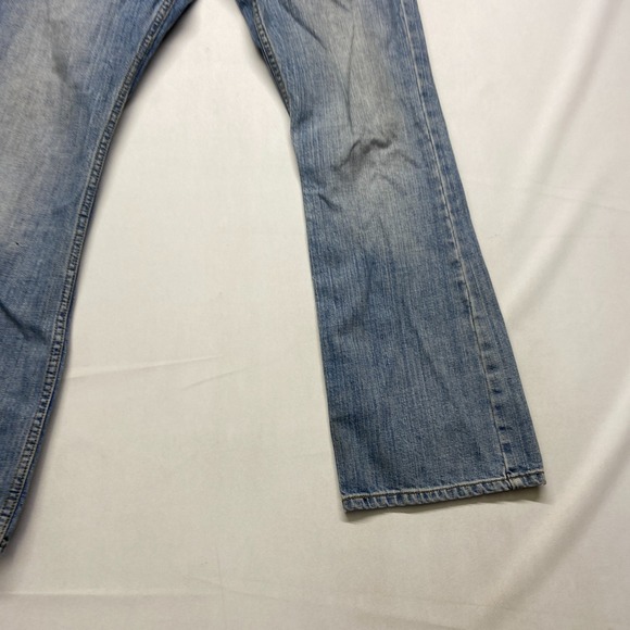 Levi's Jeans Womens W29xL30 Blue Cotton Denim 5-Pocket Design Low Bootcut Leg - Picture 9 of 16